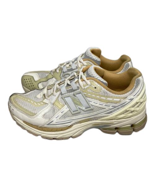 NEW BALANCE（ニューバランス）NEW BALANCE (ニューバランス) スニーカー ホワイト×イエロー サイズ:25.5の古着・服飾アイテム