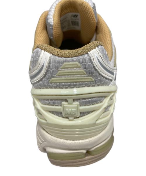 NEW BALANCE（ニューバランス）NEW BALANCE (ニューバランス) スニーカー ホワイト×イエロー サイズ:25.5の古着・服飾アイテム