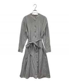 中古・古着通販】GIEDRIUS (ギェドリュス) リネンワンピース ベージュ