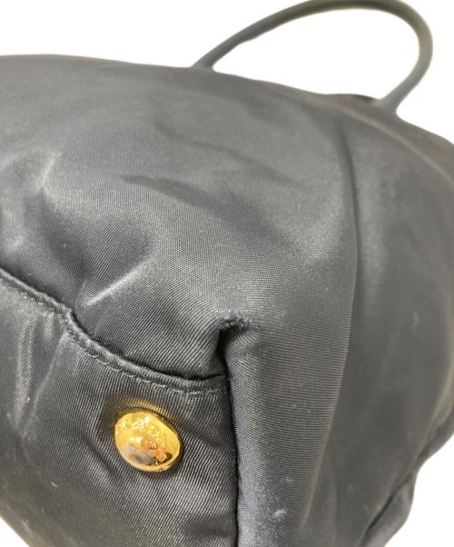 PRADA（プラダ）PRADA (プラダ) 2WAYバッグ ネイビーの古着・服飾アイテム