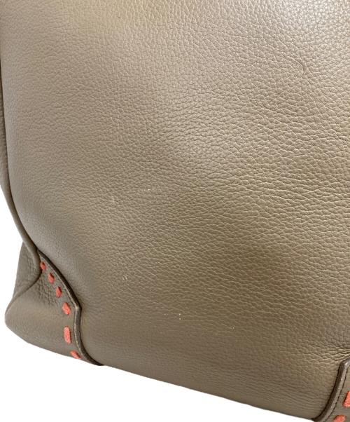 Vivienne Westwood（ヴィヴィアンウエストウッド）Vivienne Westwood (ヴィヴィアンウエストウッド) レザートートバッグ ブラウンの古着・服飾アイテム