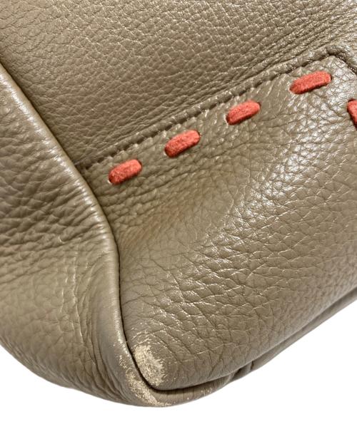 Vivienne Westwood（ヴィヴィアンウエストウッド）Vivienne Westwood (ヴィヴィアンウエストウッド) レザートートバッグ ブラウンの古着・服飾アイテム