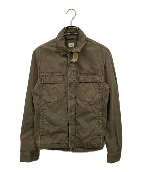 C.P COMPANY（シーピーカンパニー）C.P COMPANY (シーピーカンパニー) Over Die Shirt Jacket カーキ サイズ:48の古着・服飾アイテム