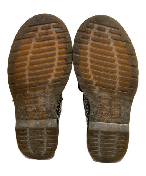 Dr.Martens（ドクターマーチン）Dr.Martens (ドクターマーチン) Y's (ワイズ) ペイズリー9ホールブーツ ベージュ サイズ:UK4の古着・服飾アイテム