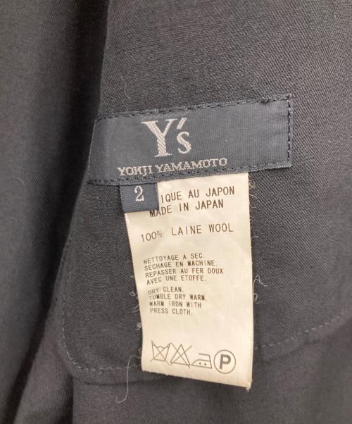 Y's（ワイズ）Y's (ワイズ) ジャケット ブラック サイズ:2の古着・服飾アイテム