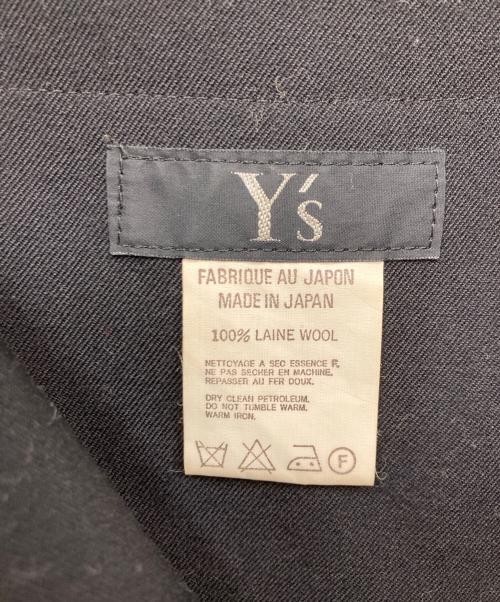 Y's（ワイズ）Y's (ワイズ) サイドジップロングスカート ブラック サイズ:表記なしの古着・服飾アイテム