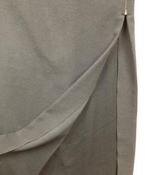 Y's（ワイズ）Y's (ワイズ) サイドジップロングスカート ブラック サイズ:表記なしの古着・服飾アイテム