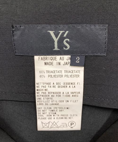 Y's（ワイズ）Y's (ワイズ) キャミソールワンピース ブラック サイズ:2の古着・服飾アイテム