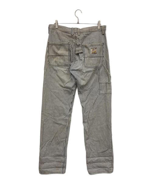 Schott（ショット）Schott (ショット) ダブルニー ヒッコリーパンツ スカイブルー サイズ:表記なしの古着・服飾アイテム