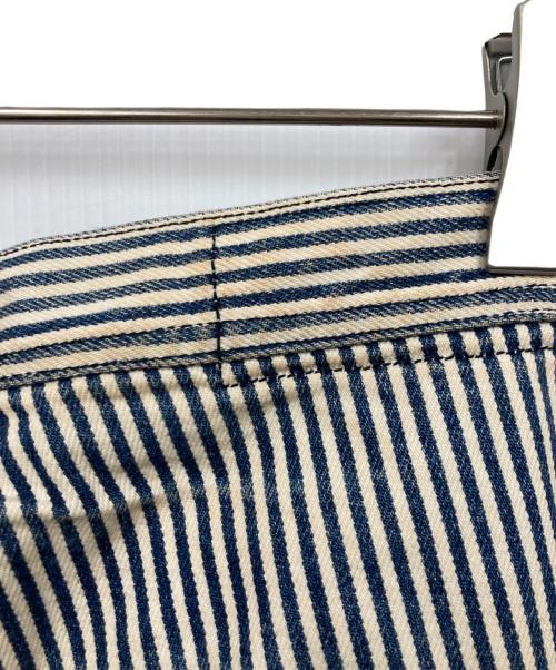 Schott（ショット）Schott (ショット) ダブルニー ヒッコリーパンツ スカイブルー サイズ:表記なしの古着・服飾アイテム