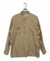 AURALEE（オーラリー）の古着「SHUTTLE GEORGETTE CLOTH P/O SHIRTS」｜ベージュ
