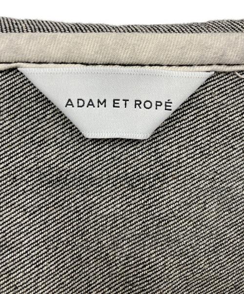 Adam et Rope（アダム エ ロペ）Adam et Rope (アダム エ ロペ) ルーズシルエット デニム フード ブルゾン グレー サイズ:M 未使用品の古着・服飾アイテム