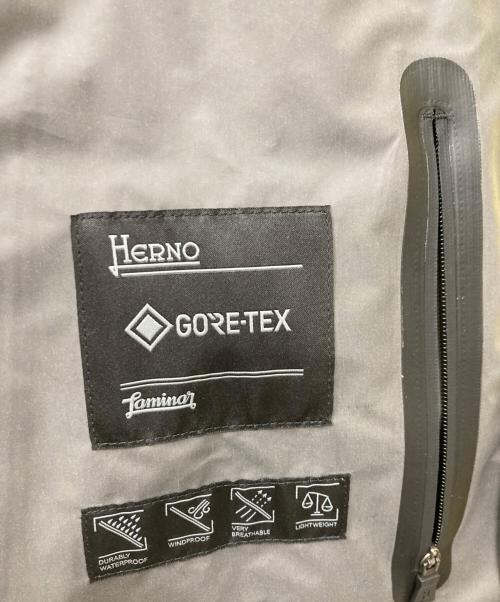 HERNO（ヘルノ）HERNO (ヘルノ) Laminar Jacket/ラミナー ジャケット イエロー サイズ:44の古着・服飾アイテム