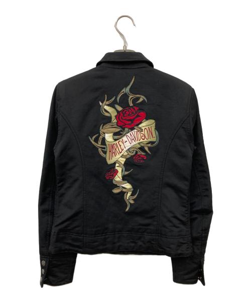 HARLEY-DAVIDSON（ハーレーダビッドソン）HARLEY-DAVIDSON (ハーレーダビッドソン) ジャケット ブラック サイズ:XSの古着・服飾アイテム