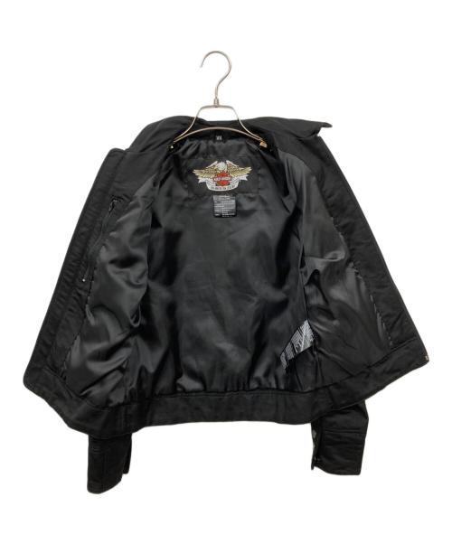 HARLEY-DAVIDSON（ハーレーダビッドソン）HARLEY-DAVIDSON (ハーレーダビッドソン) ジャケット ブラック サイズ:XSの古着・服飾アイテム