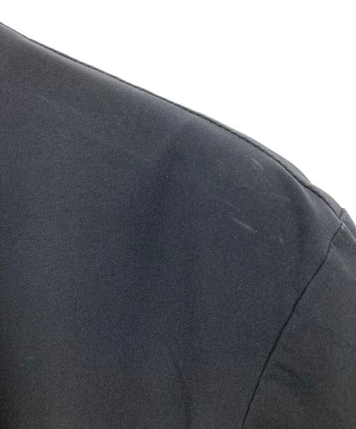 BALLSEY（ボールジィ）BALLSEY (ボールジィ) ポリエステルストレッチタフタ タックギャザーワンピース ブラック サイズ:36の古着・服飾アイテム