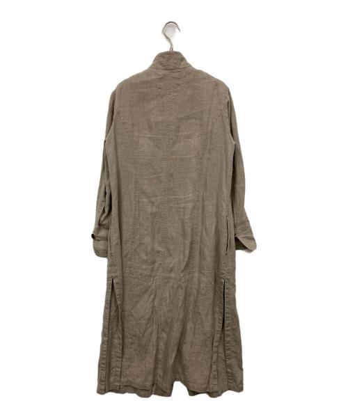 GIEDRIUS（ギェドリュス）GIEDRIUS (ギェドリュス) リネンワンピース ベージュ サイズ:Mの古着・服飾アイテム