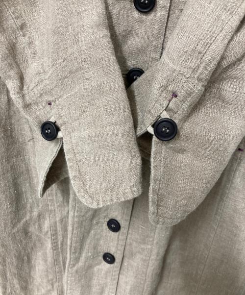 GIEDRIUS（ギェドリュス）GIEDRIUS (ギェドリュス) リネンワンピース ベージュ サイズ:Mの古着・服飾アイテム