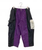 TIGHTBOOTH PRODUCTION×KILLER BONGタイトブースプロダクション×キラーボング）の古着「サムライトラックパンツ」｜パープル