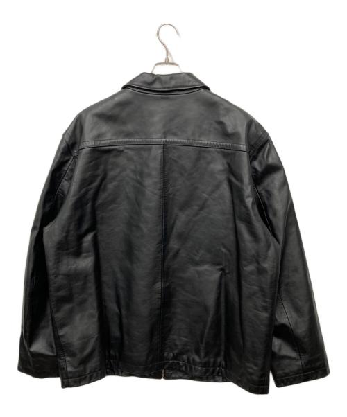 GAP（ギャップ）GAP (ギャップ) レザージャケット ブラック サイズ:XLの古着・服飾アイテム