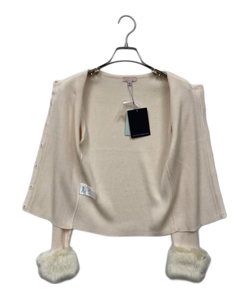 TOCCA（トッカ）TOCCA (トッカ) カーディガン ベージュ サイズ:M 未使用品の古着・服飾アイテム