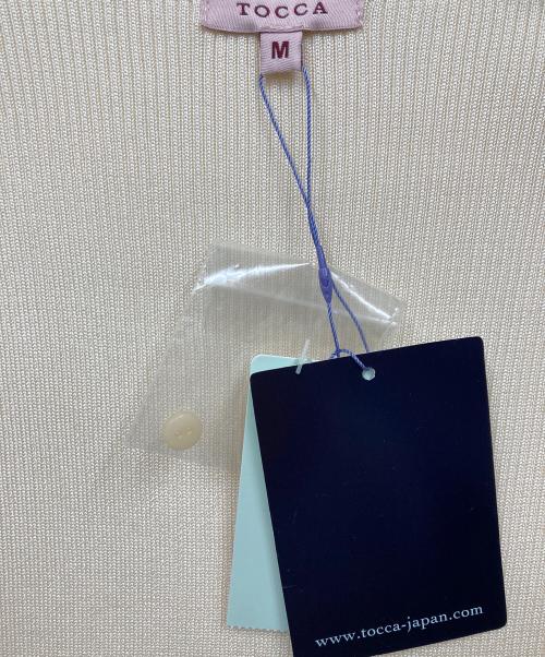 TOCCA（トッカ）TOCCA (トッカ) カーディガン ベージュ サイズ:M 未使用品の古着・服飾アイテム