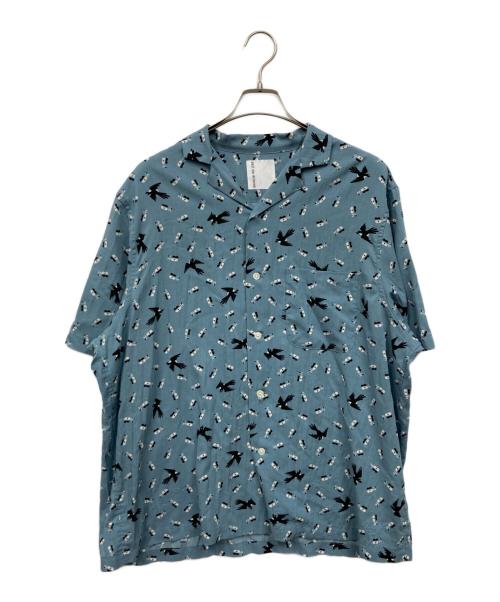 BRU NA BOINNE（ブルーナボイン）BRU NA BOINNE (ブルーナボイン) LOVESONGアロハ スカイブルー サイズ:Lの古着・服飾アイテム