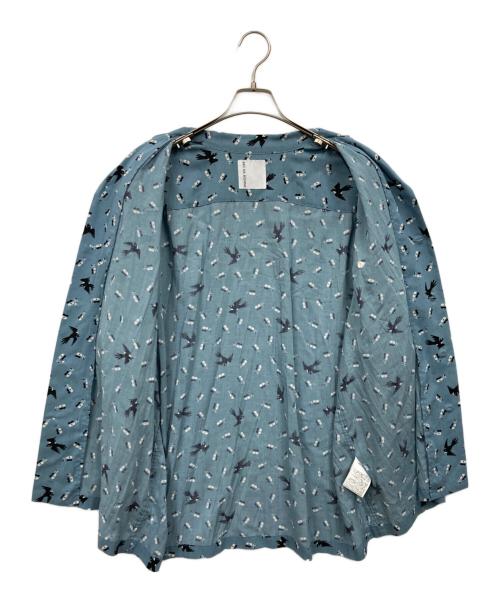 BRU NA BOINNE（ブルーナボイン）BRU NA BOINNE (ブルーナボイン) LOVESONGアロハ スカイブルー サイズ:Lの古着・服飾アイテム