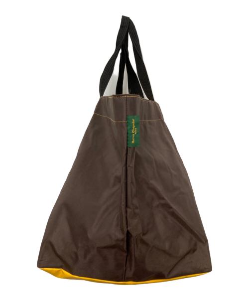 Herve Chapelier（エルベシャプリエ）Herve Chapelier (エルベシャプリエ) トートバッグ ブラウンの古着・服飾アイテム
