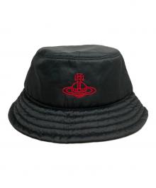 Vivienne Westwood（ヴィヴィアンウエストウッド）の古着「バケットハット」｜ブラック