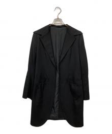 Y's（ワイズ）の古着「ロングジャケット」｜ブラック