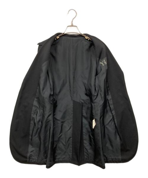 Y's（ワイズ）Y's (ワイズ) ロングジャケット ブラック サイズ:2の古着・服飾アイテム