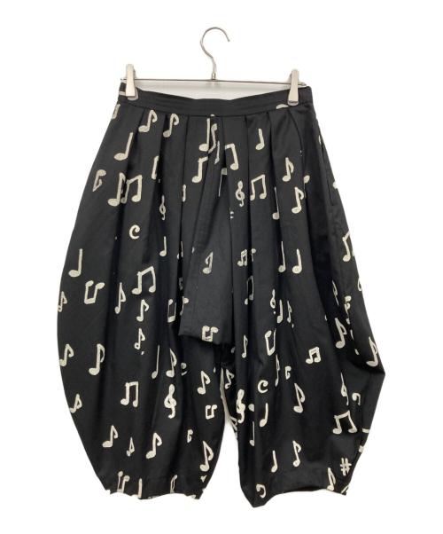 BLACK COMME des GARCONS（ブラックコムデギャルソン）BLACK COMME des GARCONS (ブラックコムデギャルソン) サルエルパンツ ブラック サイズ:Mの古着・服飾アイテム