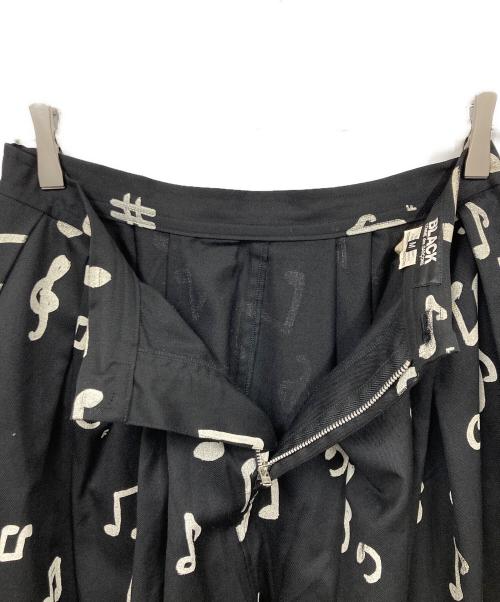BLACK COMME des GARCONS（ブラックコムデギャルソン）BLACK COMME des GARCONS (ブラックコムデギャルソン) サルエルパンツ ブラック サイズ:Mの古着・服飾アイテム