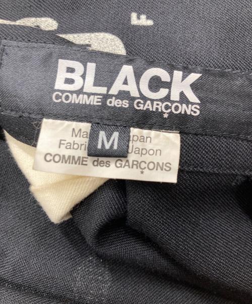 BLACK COMME des GARCONS（ブラックコムデギャルソン）BLACK COMME des GARCONS (ブラックコムデギャルソン) サルエルパンツ ブラック サイズ:Mの古着・服飾アイテム