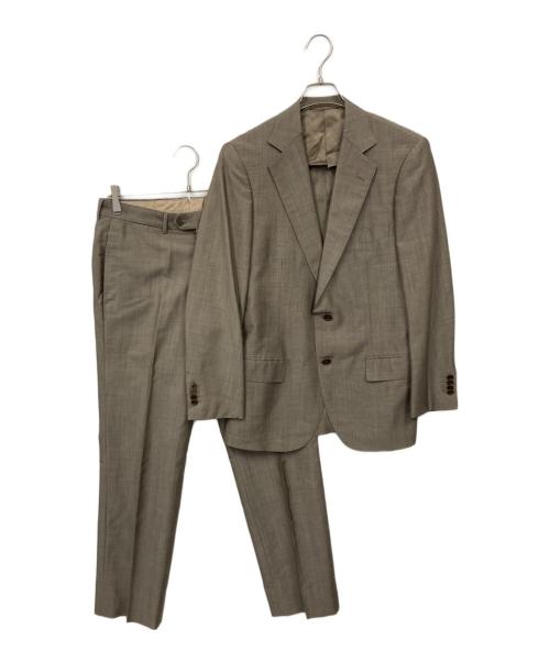 TOMORROW LAND（トゥモローランド）TOMORROW LAND (トゥモローランド) ERMENEGILDO ZEGNA (エルメネジルド・ゼニア) スーツ ブラウン サイズ:46の古着・服飾アイテム