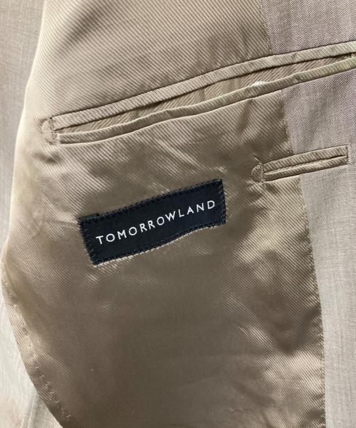 TOMORROW LAND（トゥモローランド）TOMORROW LAND (トゥモローランド) ERMENEGILDO ZEGNA (エルメネジルド・ゼニア) スーツ ブラウン サイズ:46の古着・服飾アイテム