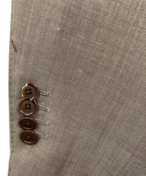 TOMORROW LAND（トゥモローランド）TOMORROW LAND (トゥモローランド) ERMENEGILDO ZEGNA (エルメネジルド・ゼニア) スーツ ブラウン サイズ:46の古着・服飾アイテム