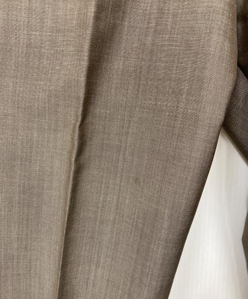 TOMORROW LAND（トゥモローランド）TOMORROW LAND (トゥモローランド) ERMENEGILDO ZEGNA (エルメネジルド・ゼニア) スーツ ブラウン サイズ:46の古着・服飾アイテム