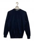 FILIPPO DE LAURENTIISフィリッポ・デ・ローレンティス）の古着「コットンカシミヤニット」｜ネイビー