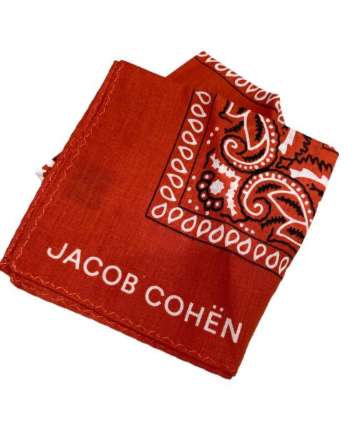 JACOB COHEN（ヤコブコーエン）JACOB COHEN (ヤコブコーエン) BARD ガーメントダイコットンストレッチタイトストレートパンツ オレンジ サイズ:W30  未使用品の古着・服飾アイテム