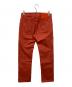JACOB COHEN (ヤコブコーエン) BARD ガーメントダイコットンストレッチタイトストレートパンツ オレンジ サイズ:W30  未使用品：18000円
