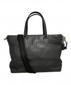 COACHコーチ）の古着「トートバッグ」｜ブラック