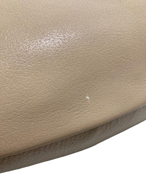 Ense（アンサ）ense (アンサ) レザートートバッグ ベージュの古着・服飾アイテム