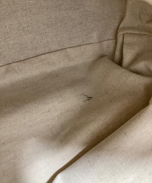 Ense（アンサ）ense (アンサ) レザートートバッグ ベージュの古着・服飾アイテム