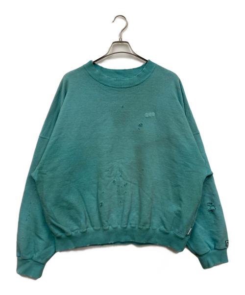 TTT MSW（ティー モダンストリートウェア）TTT MSW (ティー モダンストリートウェア) スウェット グリーン サイズ:F 未使用品の古着・服飾アイテム