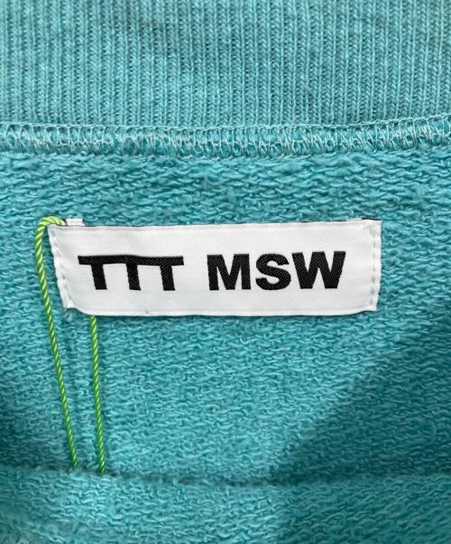 TTT MSW（ティー モダンストリートウェア）TTT MSW (ティー モダンストリートウェア) スウェット グリーン サイズ:F 未使用品の古着・服飾アイテム