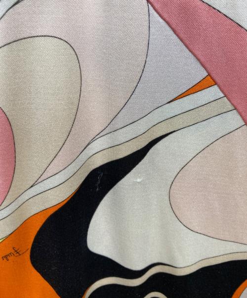 Emilio Pucci（エミリオ プッチ）Emilio Pucci (エミリオ プッチ) ノースリーブワンピース ベージュ サイズ:40の古着・服飾アイテム