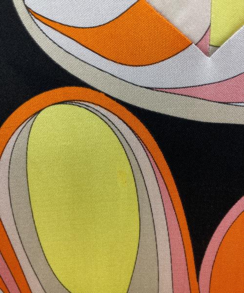 Emilio Pucci（エミリオ プッチ）Emilio Pucci (エミリオ プッチ) ノースリーブワンピース ベージュ サイズ:40の古着・服飾アイテム