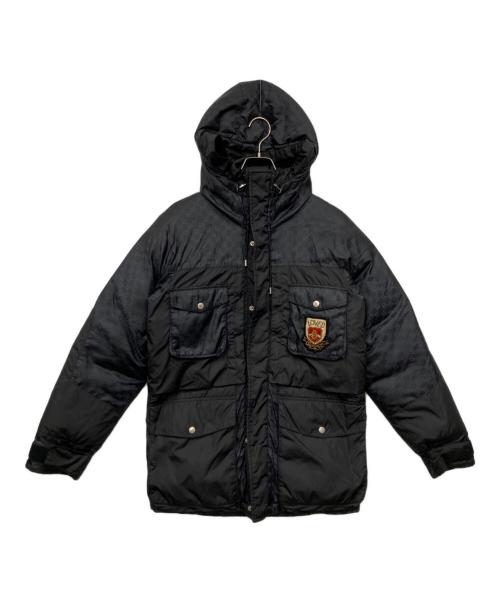 GUCCI（グッチ）GUCCI (グッチ) GGジャガードダウンジャケット ブラック サイズ:44の古着・服飾アイテム
